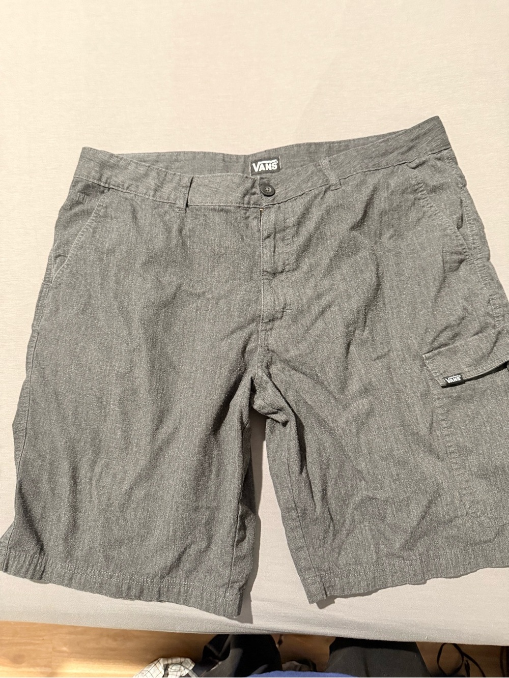 Vans Men’s Gray Cargo Shorts